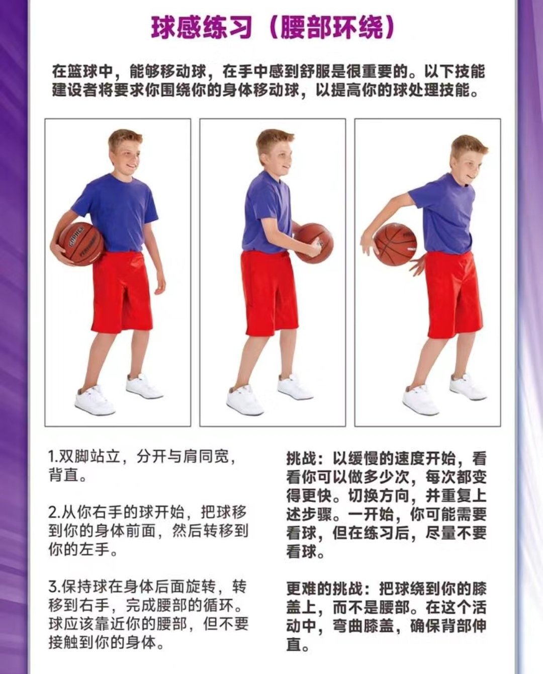 初学者篮球动作图解