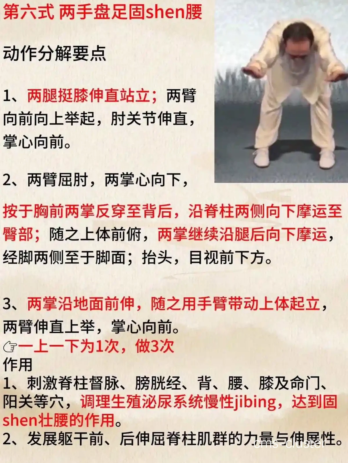股四头肌拉伸示意图