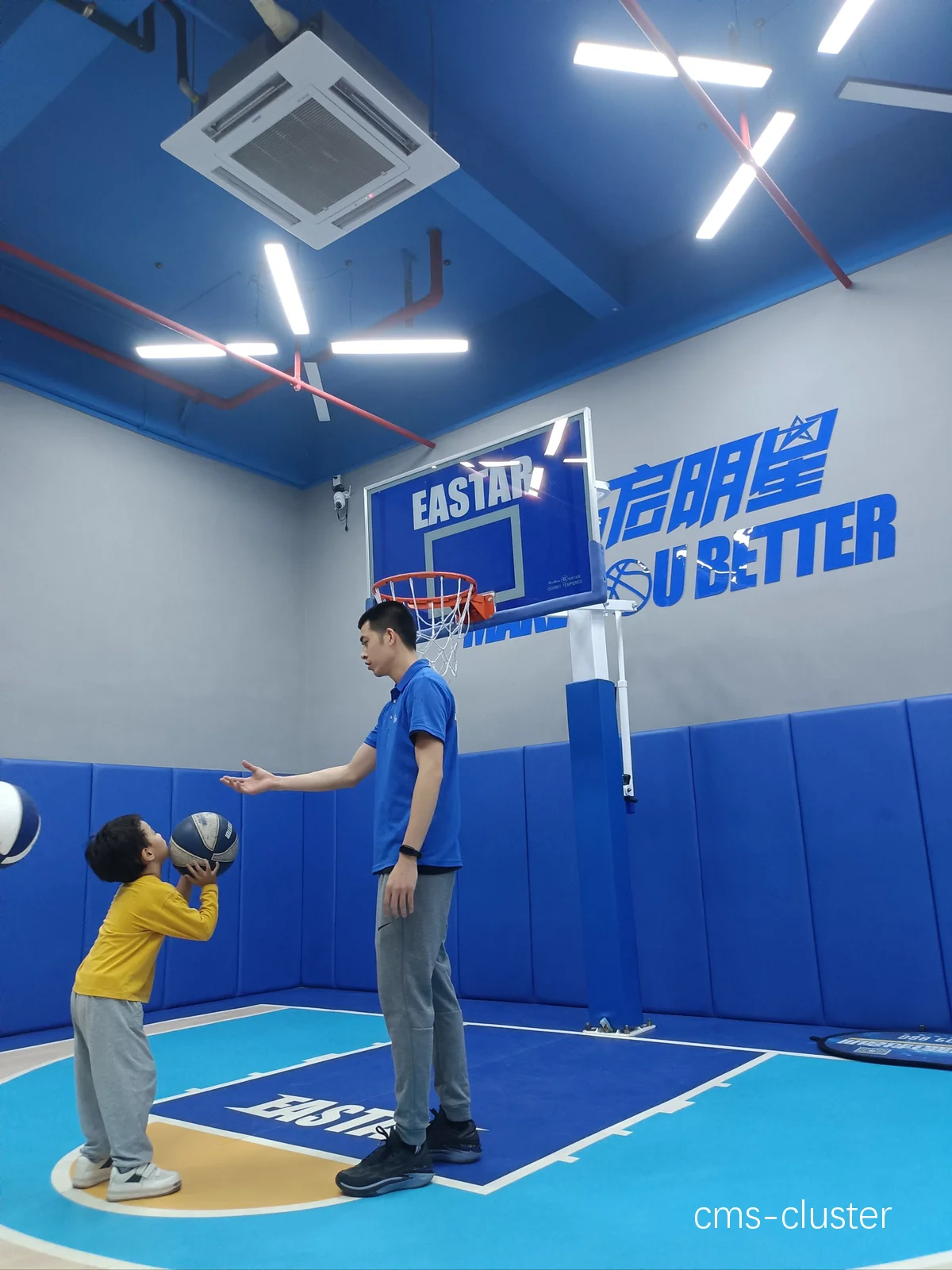 篮球技能测试现场
