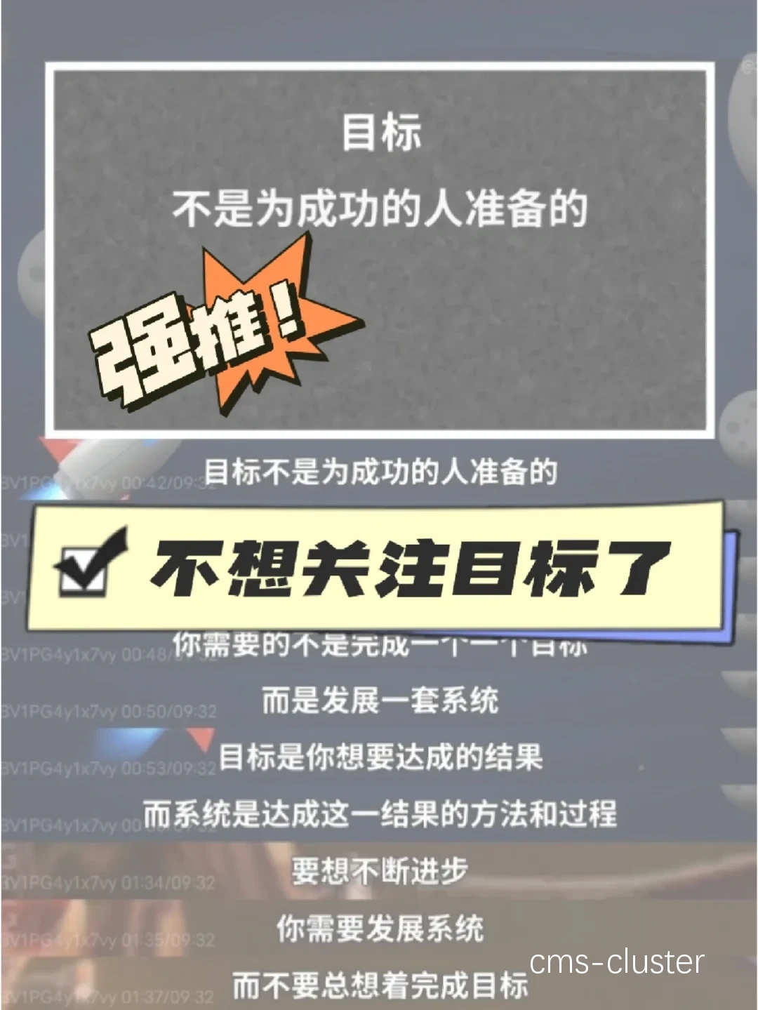 目标导向训练