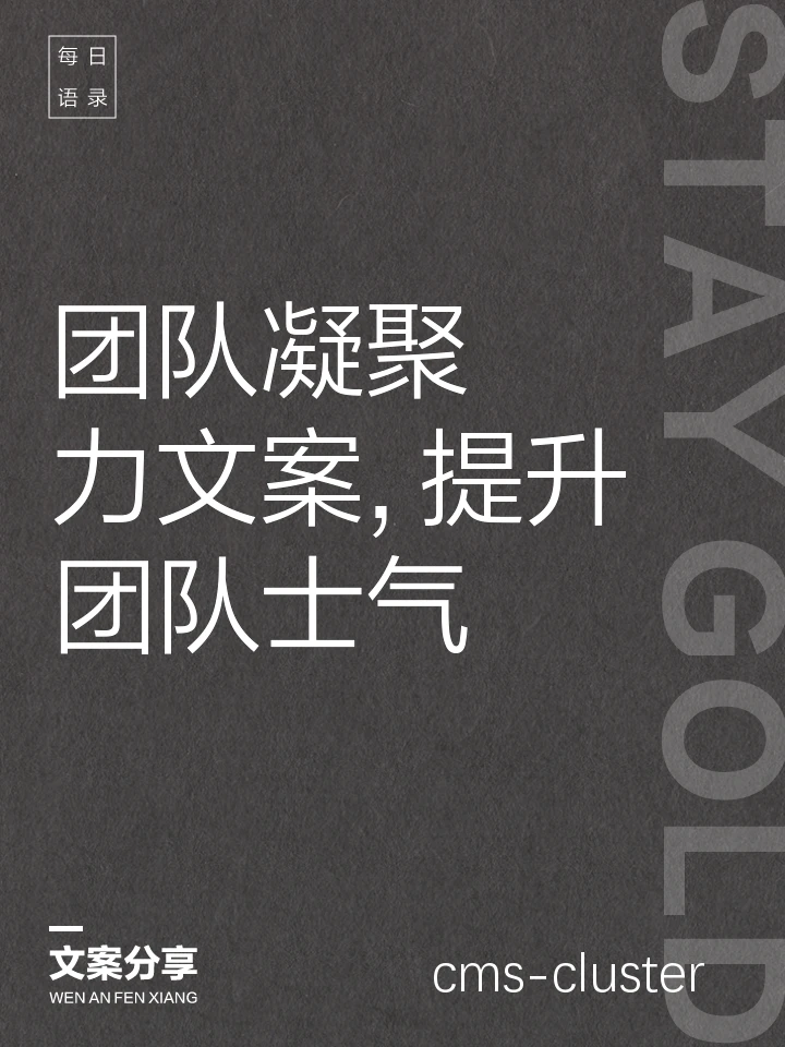 团队竞争型激励示例