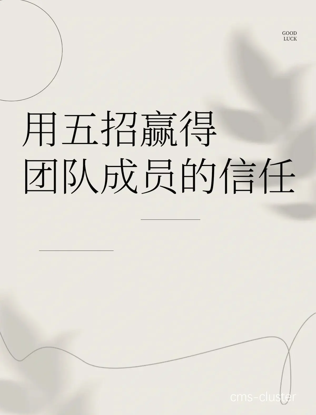 信任与团队表现的关系