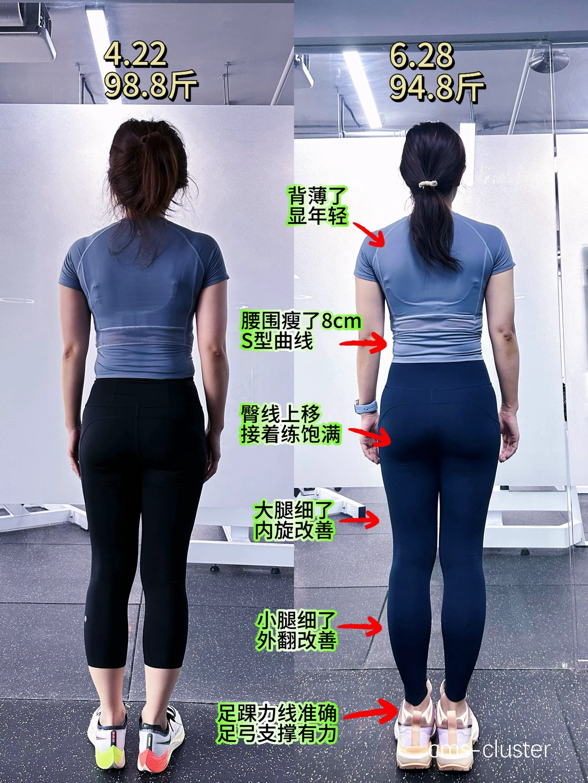 训练对比图