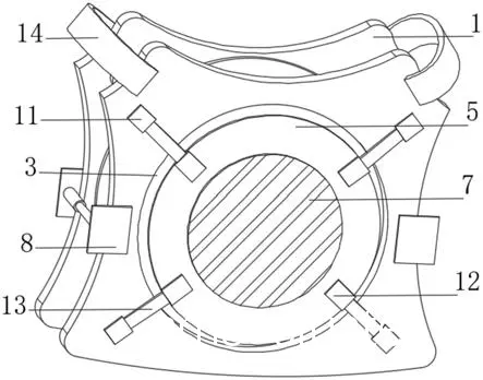 智能护具示意图
