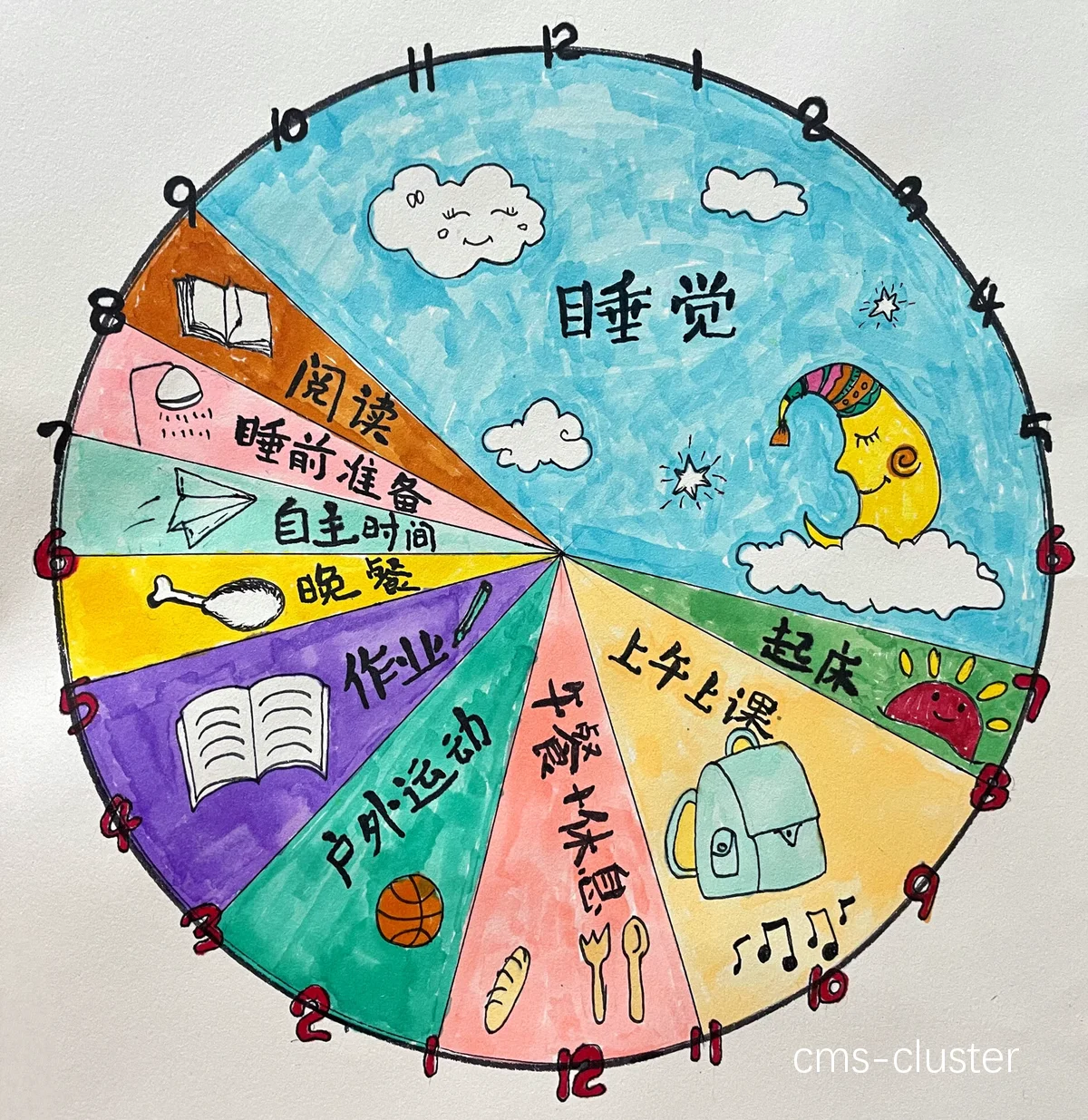 大学生篮球运动员的时间分配
