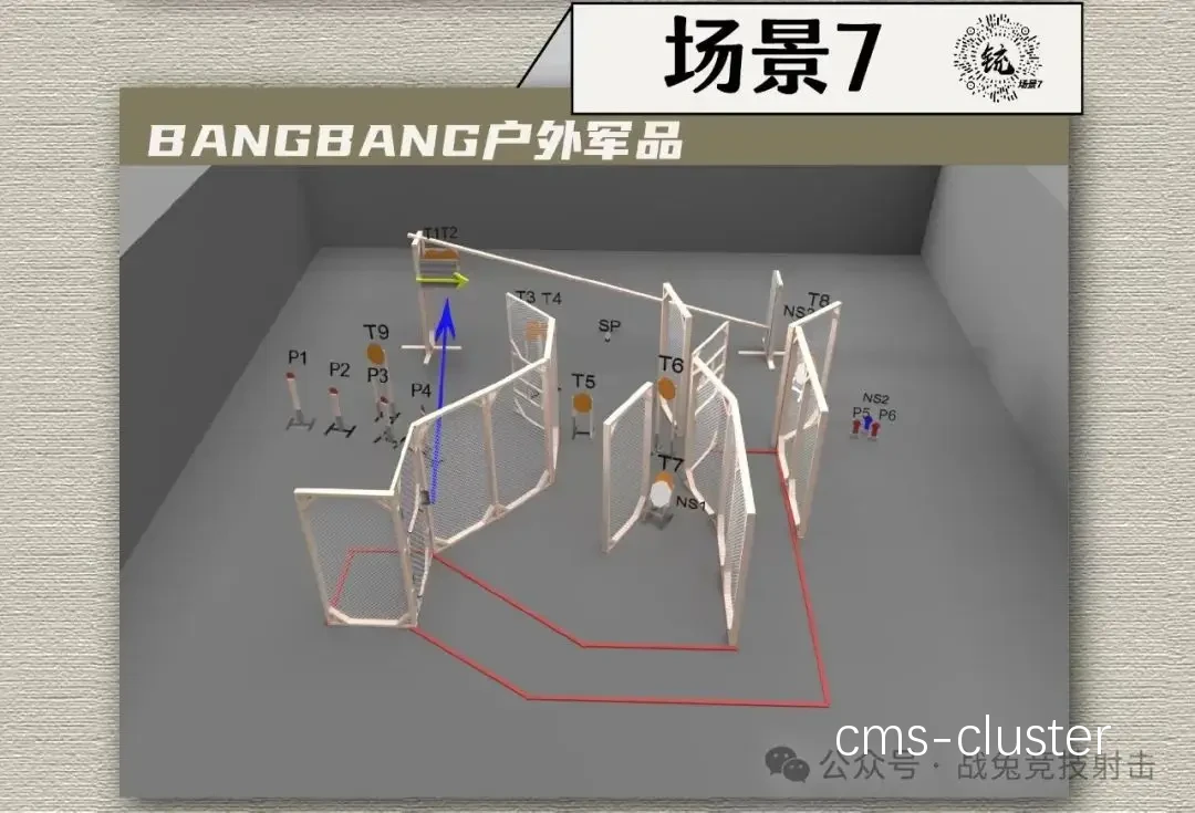 模拟比赛环境示意图