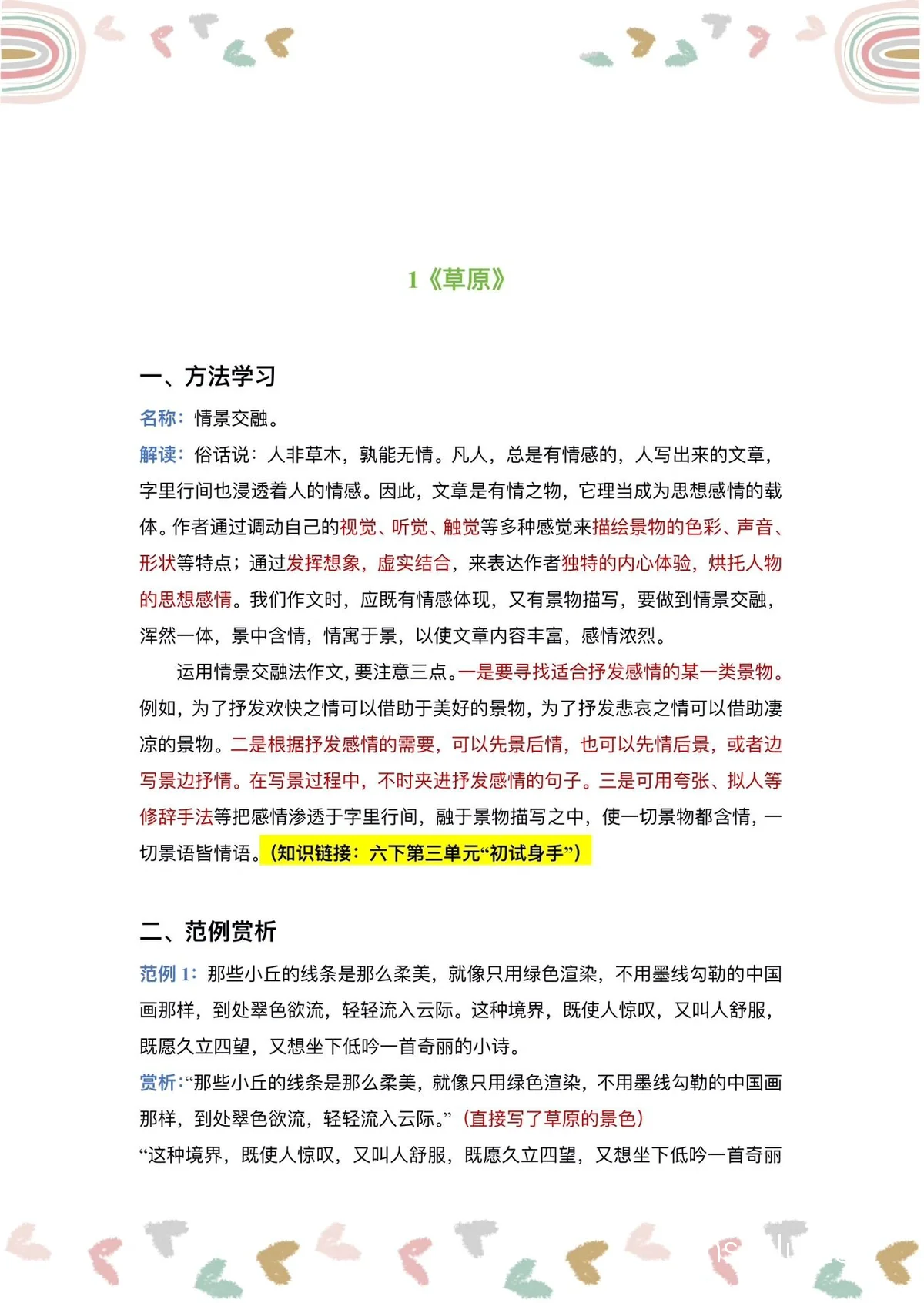 情境模拟训练示意图