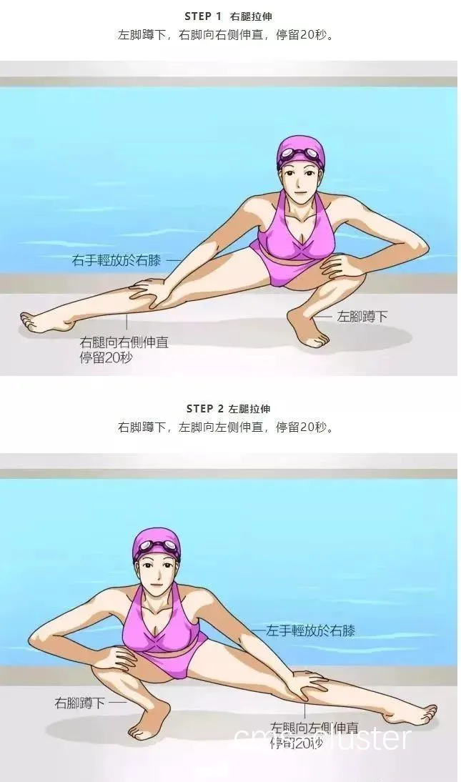 水中拉伸