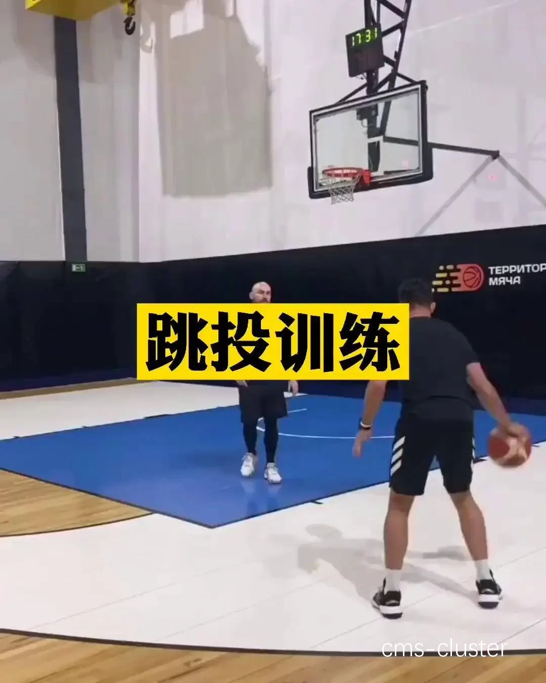 投篮训练示意图