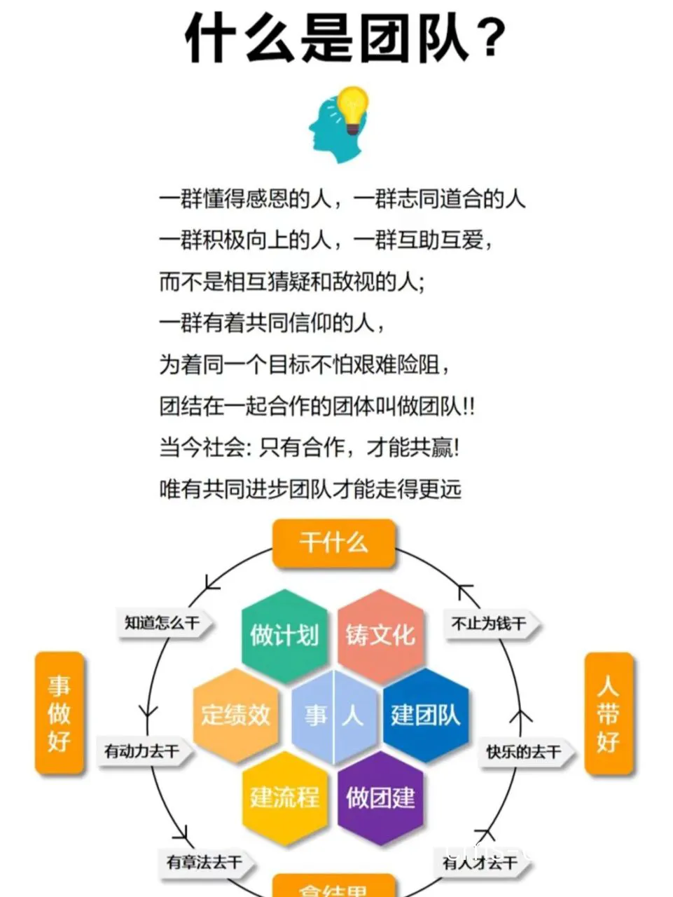 团队文化建设信息图