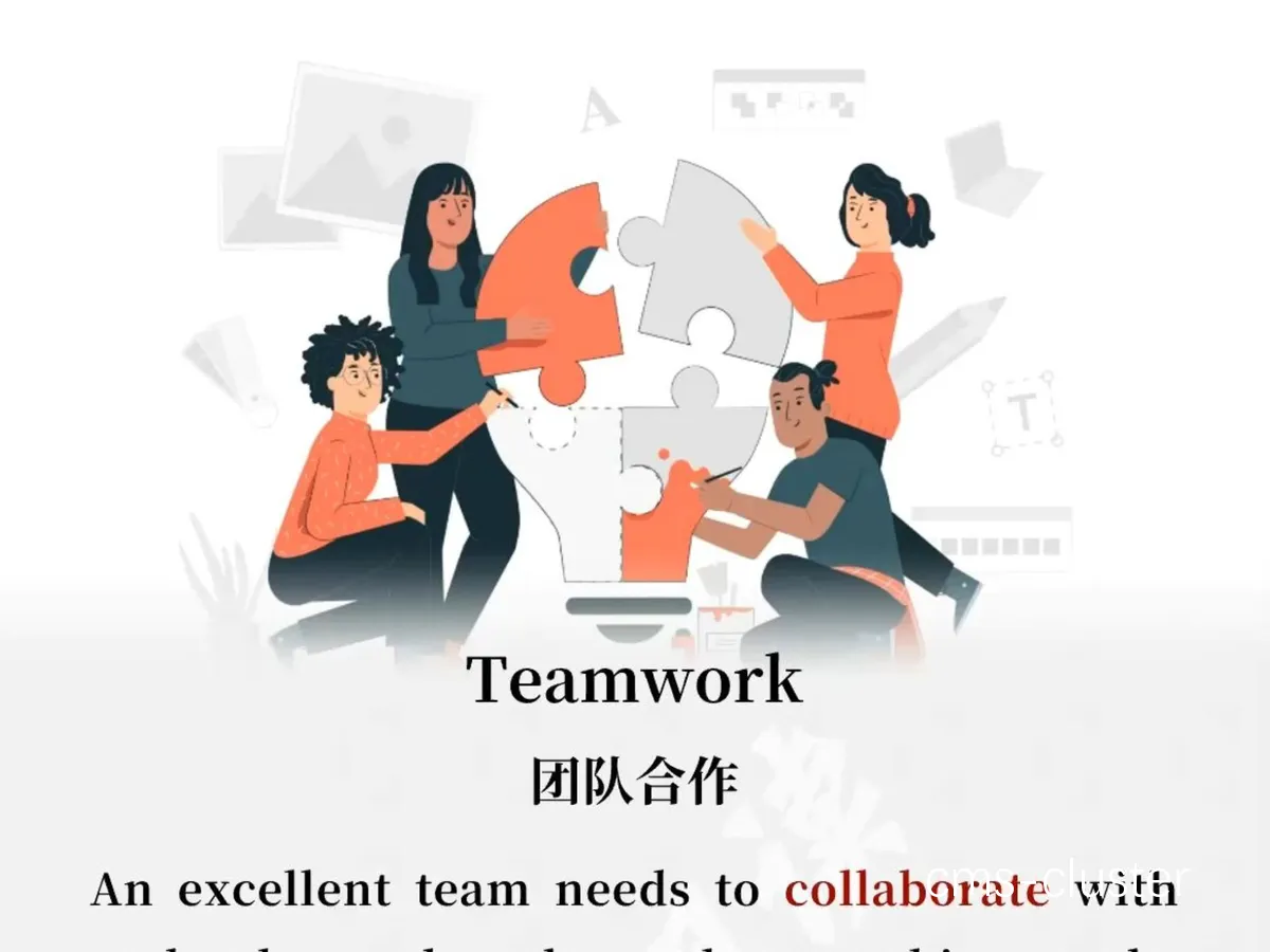 团队协作示意图