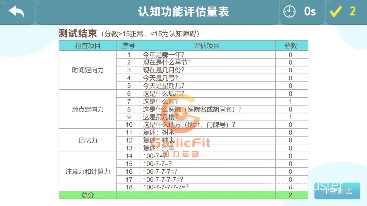 新手训练计划