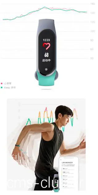 智能手环监测数据