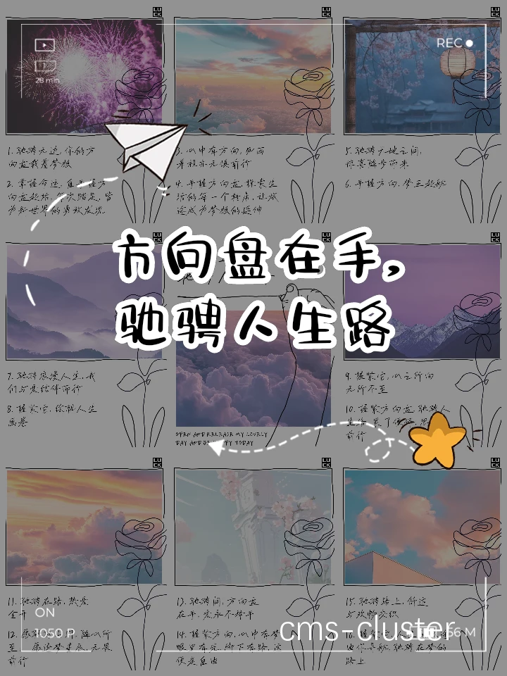 方向感示意图