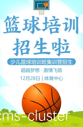 篮球培训机构示意图