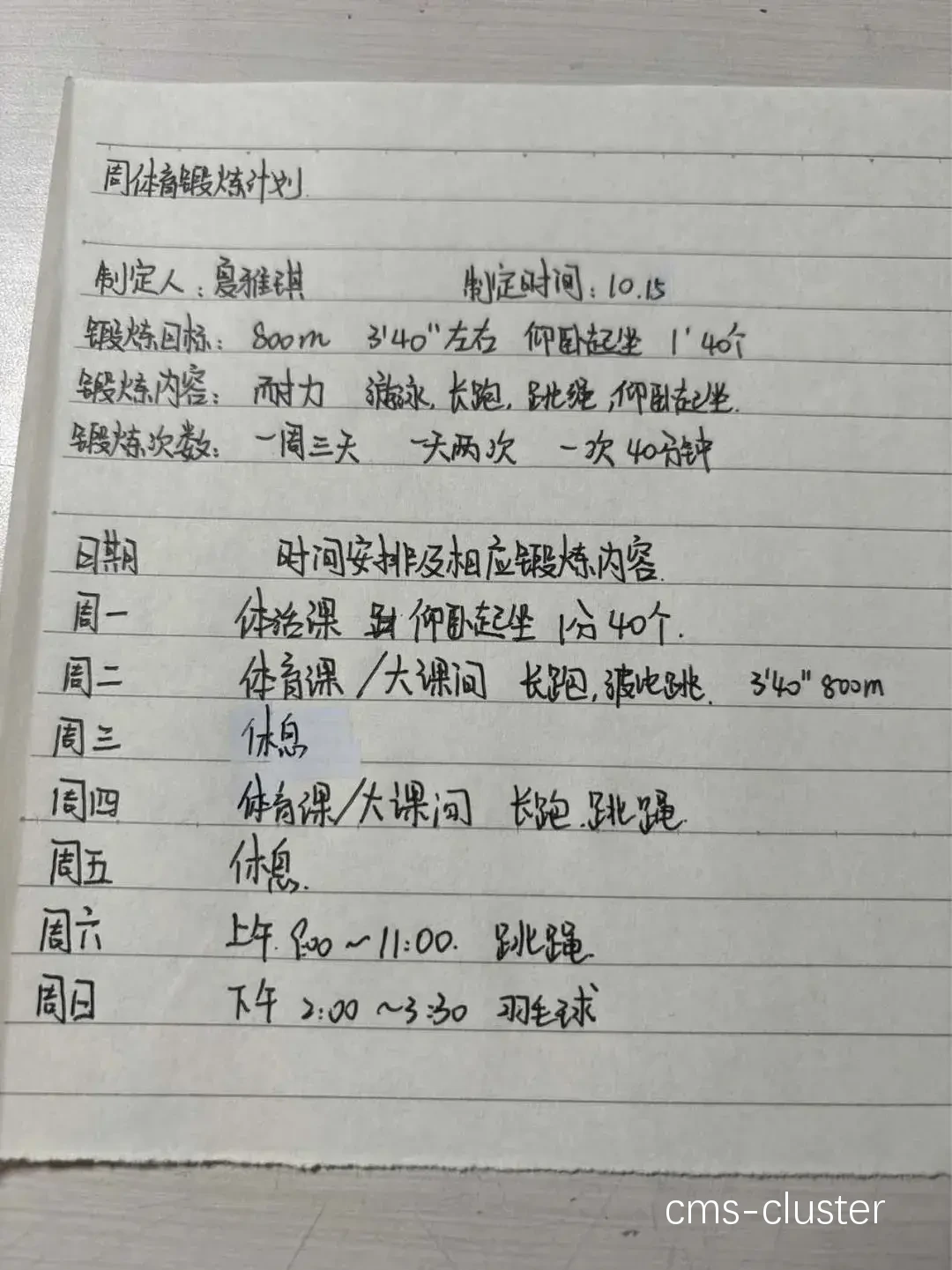 青少年篮球训练目标