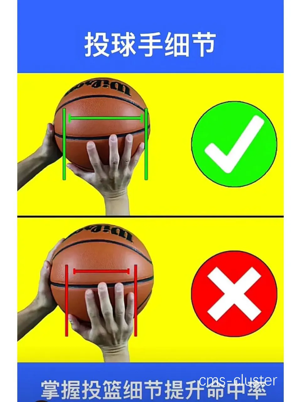 投篮姿势示意图
