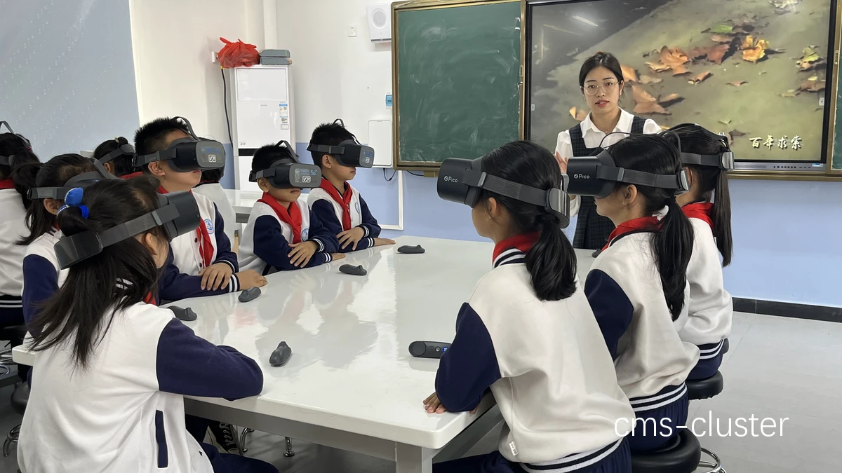 虚拟现实训练示意图