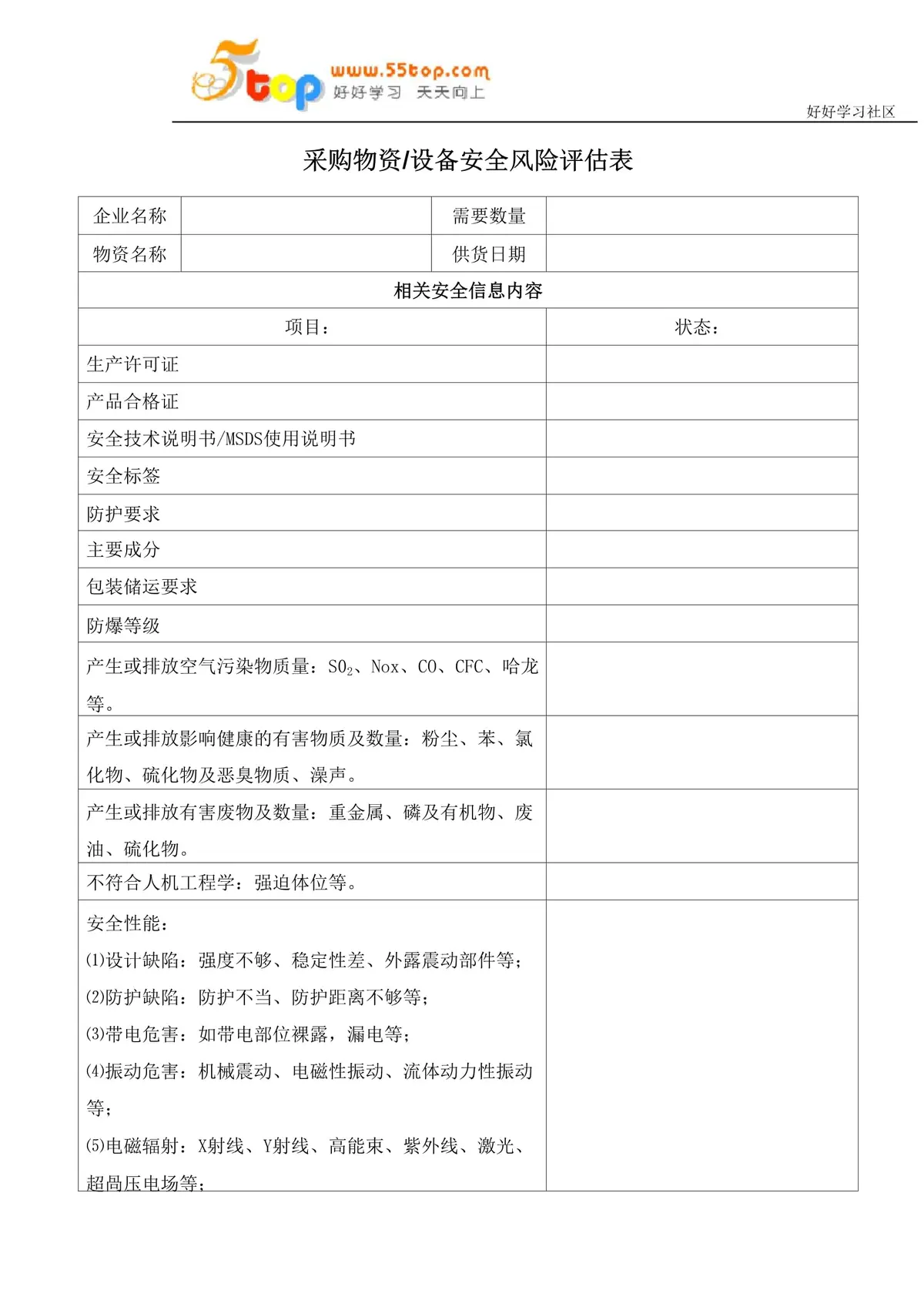 用户评价示例