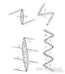 Z字形步伐练习示意图