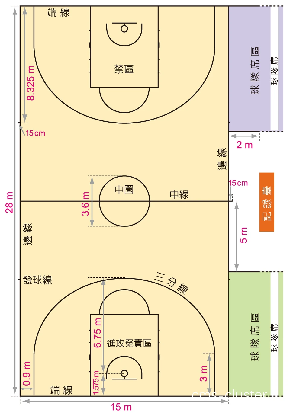 如何设计一个多功能的篮球训练场地以满足不同需求?