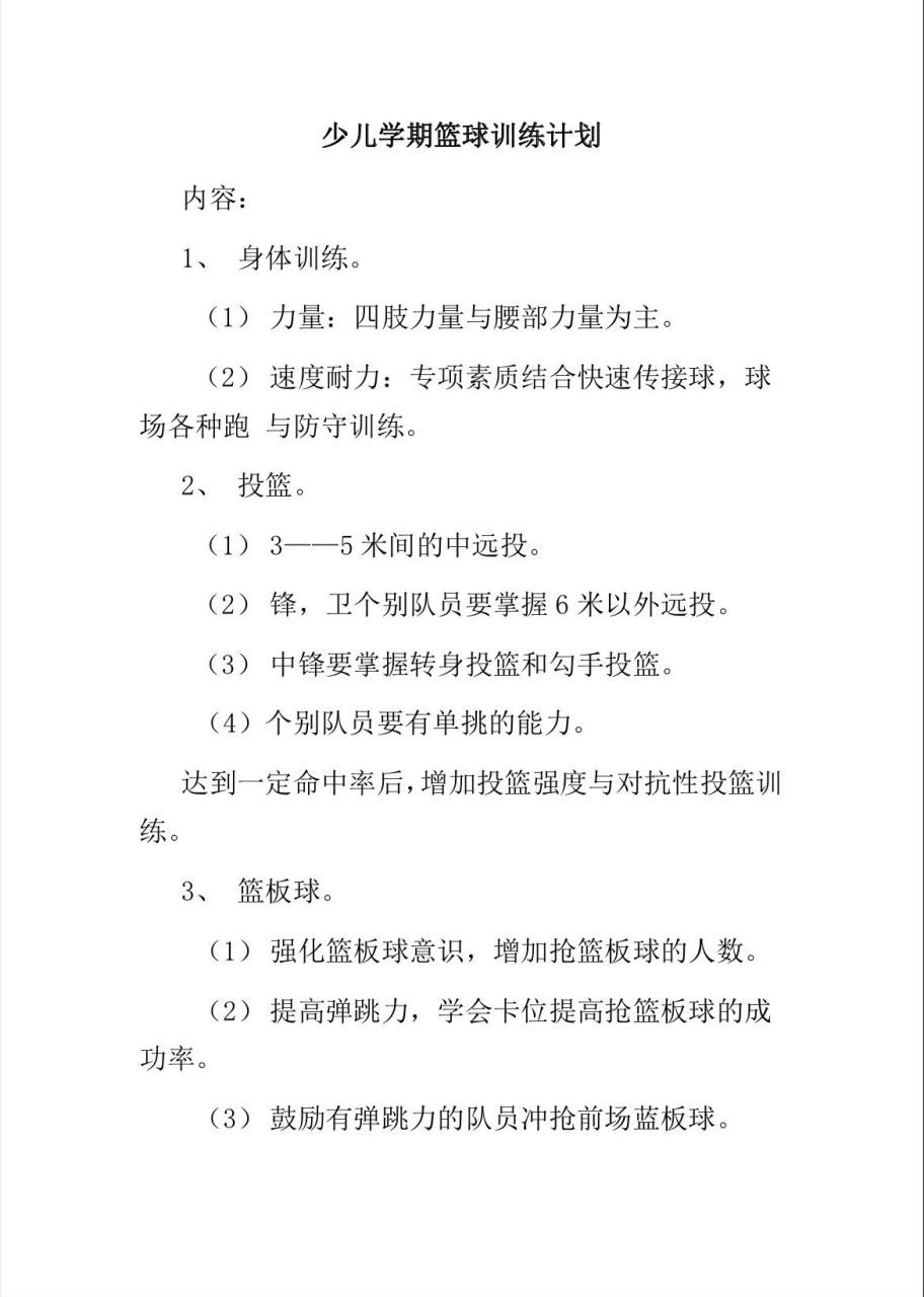 哪里可以找到有效的篮球进步训练计划?