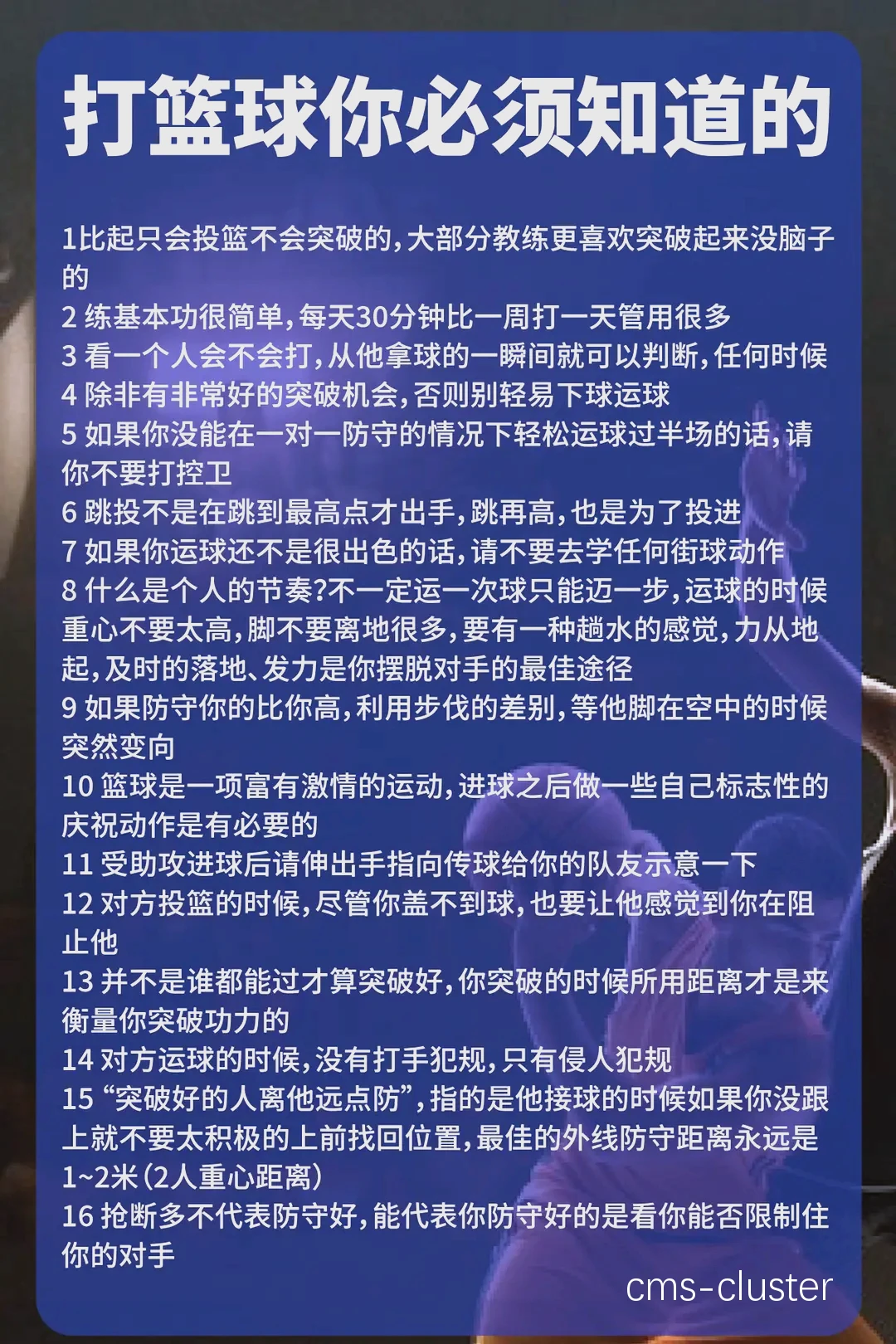如何从篮球传说的故事中获得训练灵感