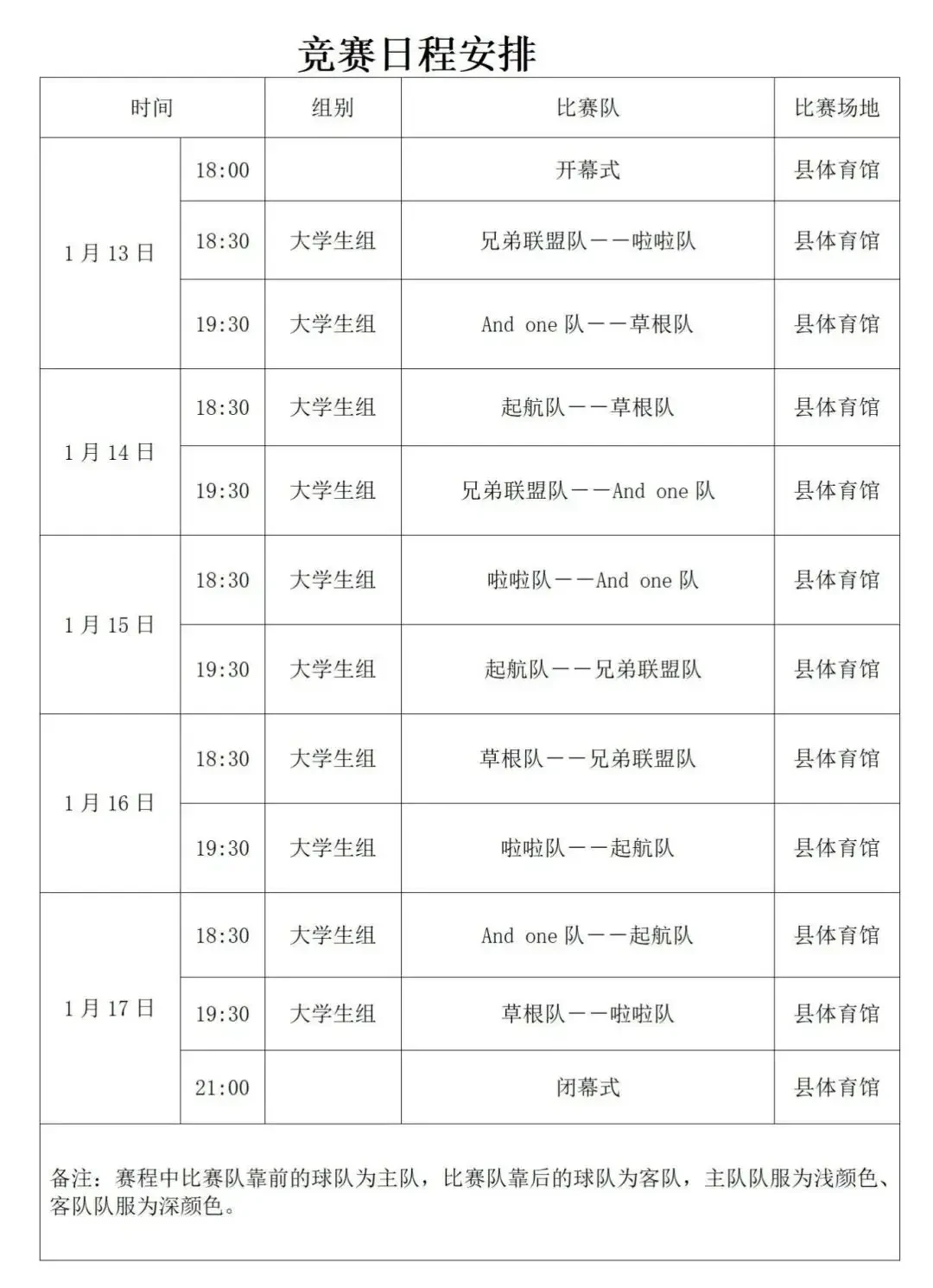 大学生篮球运动员的训练日程应该怎样设计?